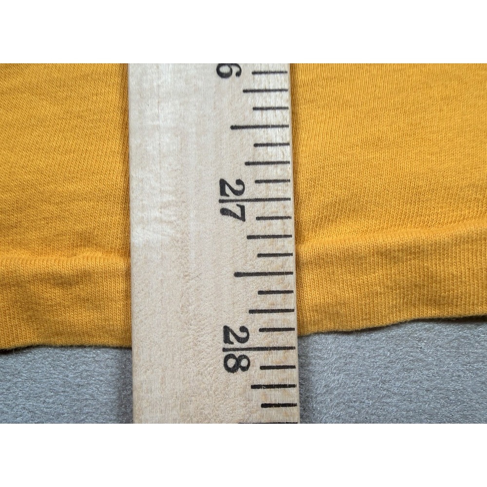 Polo Ralph Lauren T Shirt Men's Yellow Pony Logo Crewneck Cotton Tee Long Sleeve - Picture 13 of 13